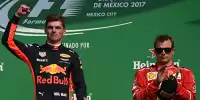 Bild zum Inhalt: Max Verstappen: "Kimi könnte mein Papa sein"