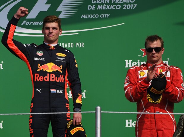 Titel-Bild zur News: Valtteri Bottas, Max Verstappen, Kimi Räikkönen