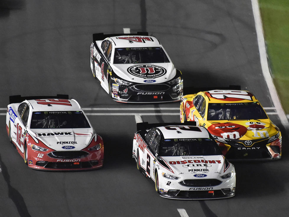 Renn-Action beim NASCAR All-Star Race 2018 in Charlotte