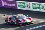 Davide Rigon (AF Corse), Sam Bird (AF Corse) und Miguel Molina 