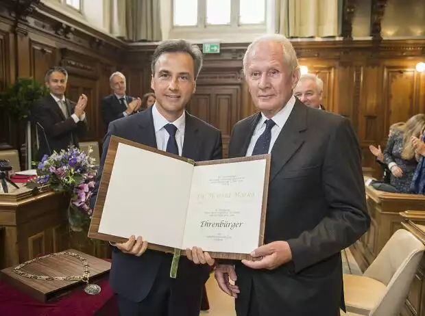 Titel-Bild zur News: Siegfried Nagl und Helmut Marko