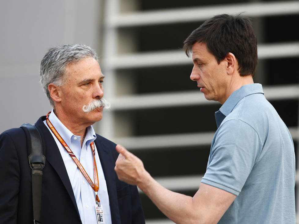 Chase Carey, Toto Wolff