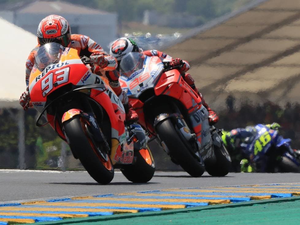 Marc Marquez, Jorge Lorenzo