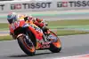 Bild zum Inhalt: MotoGP Barcelona FP3: Marquez muss nach Sturz in Q1 fahren