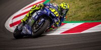 Bild zum Inhalt: Rossi verärgert über Eigenfehler und Michelin-Vorderreifen