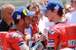 Andrea Dovizioso und Jorge Lorenzo (Ducati) 