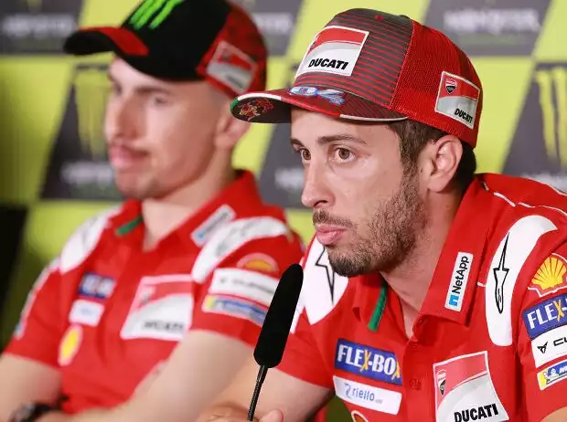 Andrea Dovizioso, Jorge Lorenzo Titel-Bild zur News: Andrea Dovizioso, Jorge Lorenzo