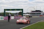 Michael Christensen (Porsche), Kevin Estre (Porsche) und Laurens Vanthoor (Porsche) 