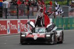 Sebastien Buemi (Toyota), Kazuki Nakajima (Toyota) und Fernando Alonso (Toyota) 