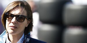 Claire Williams: Jetzt nur noch Wasser statt Schampus