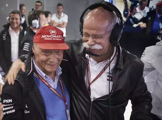 Titel-Bild zur News: Toto Wolff, Niki Lauda