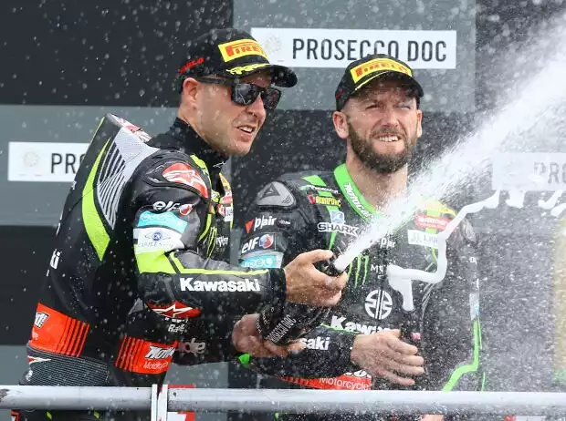 Jonathan Rea, Tom Sykes Titel-Bild zur News: Jonathan Rea, Tom Sykes