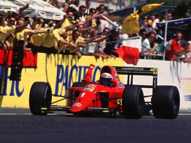 Titel-Bild zur News: Alain Prost, Ferrari 641