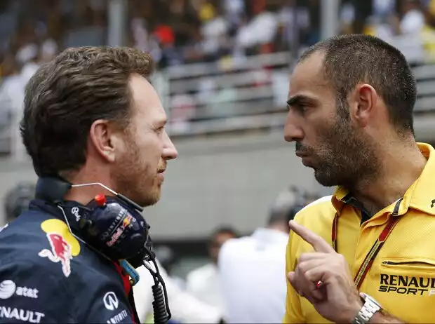 Titel-Bild zur News: Christian Horner, Cyril Abiteboul