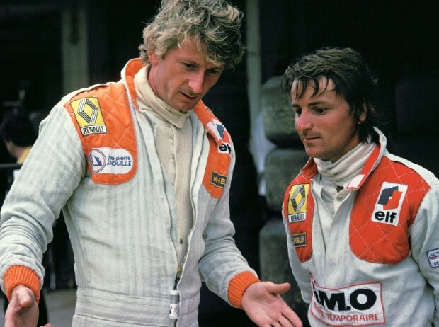 Jean-Pierre Jabouille, Rene Arnoux Jean-Pierre Jabouille, Rene Arnoux