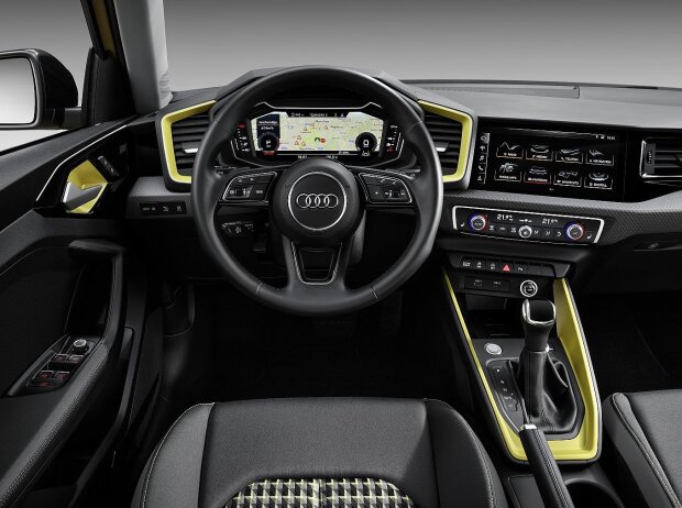 Innenraum und Cockpit des Audi A1 Sportback 2019