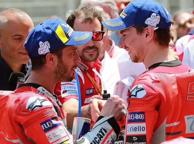 Andrea Dovizioso, Jorge Lorenzo Titel-Bild zur News: Andrea Dovizioso, Jorge Lorenzo
