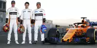 Stoffel Vandoorne, Fernando Alonso, Lando Norris