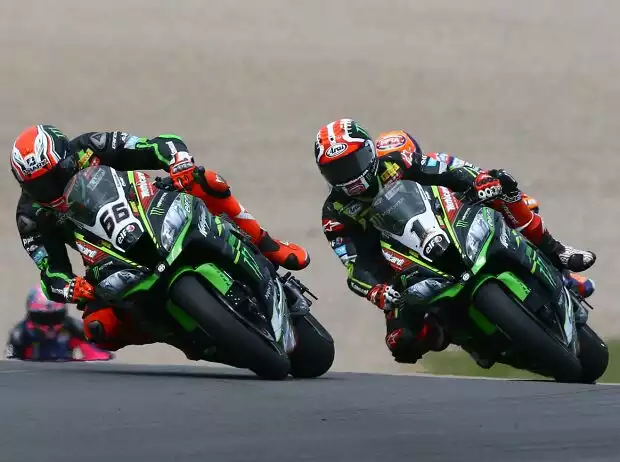 Tom Sykes, Jonathan Rea Titel-Bild zur News: Tom Sykes, Jonathan Rea