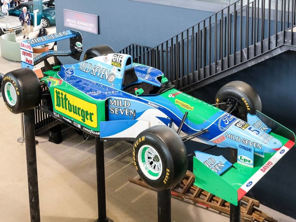 Michael Schumachers Benetton Ford 194