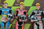 Alex Marquez, Fabio Quartararo und Marcel Schrötter 