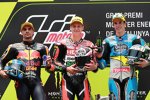 Miguel Oliveira (KTM Ajo), Fabio Quartararo (Speed Up) und Alex Marquez (Marc VDS) 