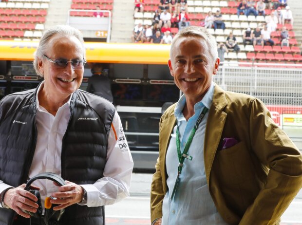 Martin Whitmarsh, Mansour Ojjeh Martin Whitmarsh, Mansour Ojjeh