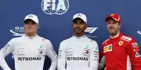 Bild zum Inhalt: Formel 1 Frankreich 2018: Mercedes schlägt mit Doppel-Pole zurück!