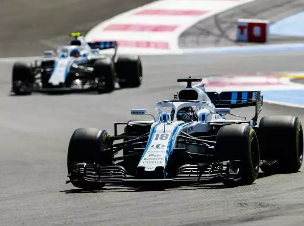 Lance Stroll, Sergei Sirotkin Titel-Bild zur News: Lance Stroll, Sergei Sirotkin