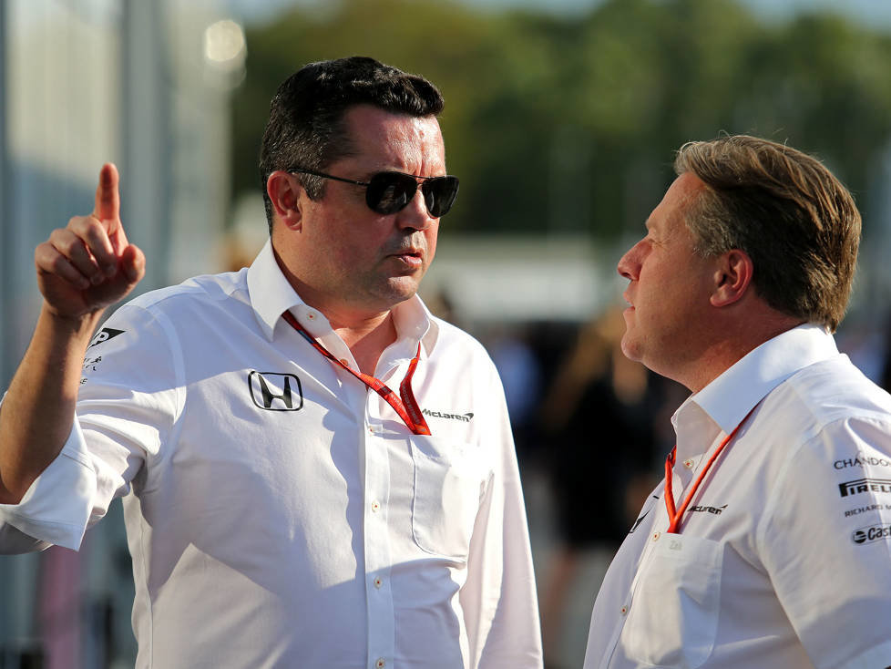 Zak Brown, Eric Boullier