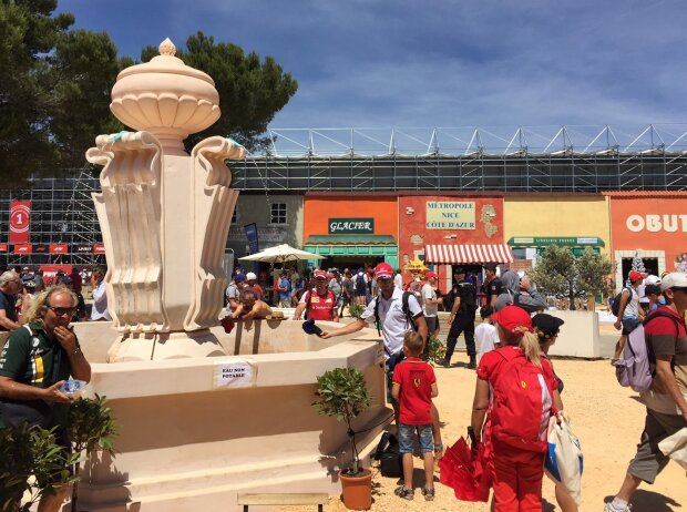 Fanzone in Le Castellet