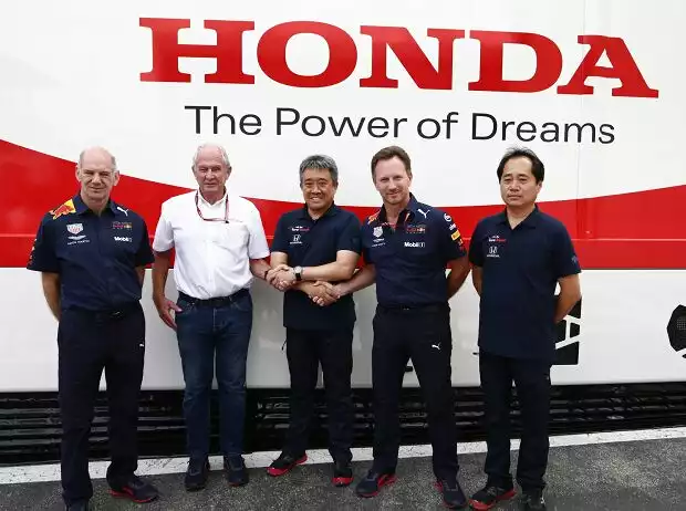Adrian Newey, Christian Horner Titel-Bild zur News: Adrian Newey, Christian Horner