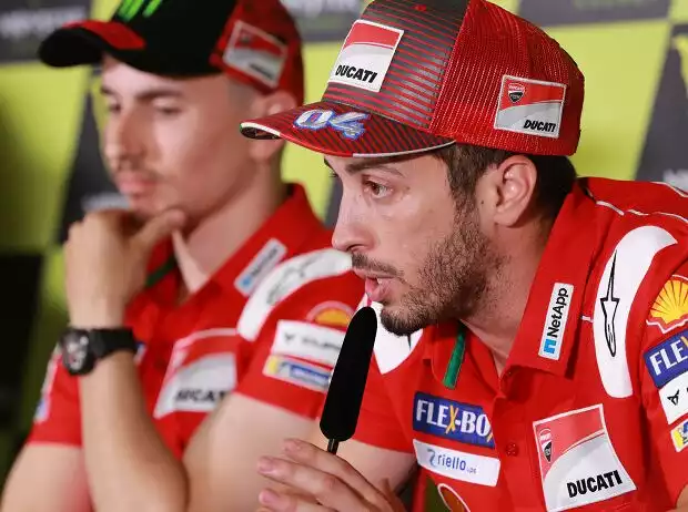 Andrea Dovizioso, Jorge Lorenzo Titel-Bild zur News: Andrea Dovizioso, Jorge Lorenzo