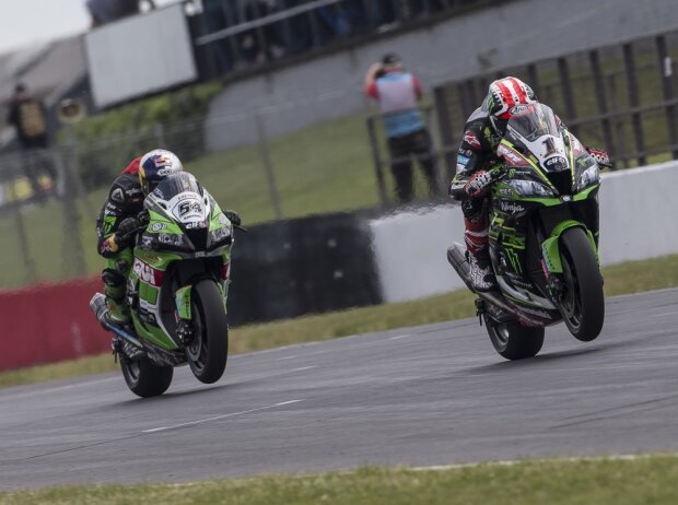 Toprak Razgatlioglu; Jonathan Rea Toprak Razgatlioglu; Jonathan Rea