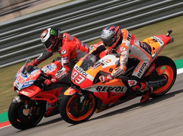 Marc Marquez, Jorge Lorenzo