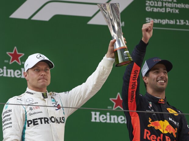 Valtteri Bottas, Daniel Ricciardo Valtteri Bottas, Daniel Ricciardo