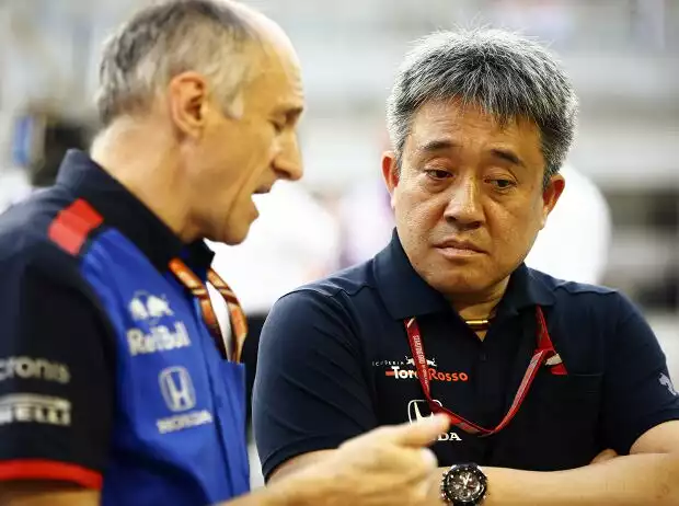 Franz Tost und Masashi Yamamoto Titel-Bild zur News: Franz Tost und Masashi Yamamoto