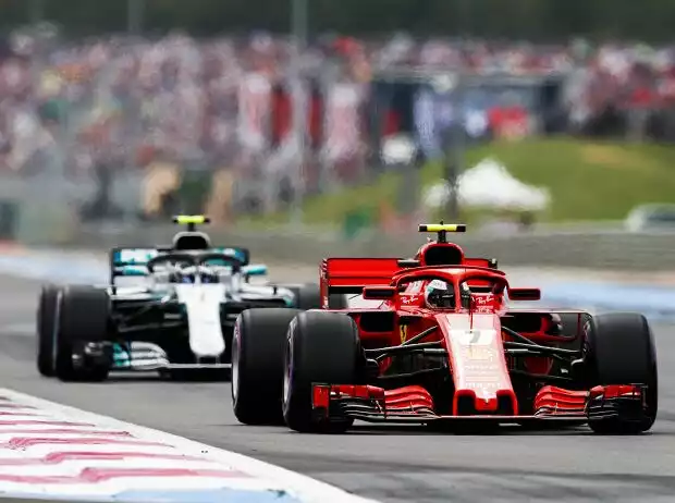 Kimi Räikkönen, Valtteri Bottas Titel-Bild zur News: Kimi Räikkönen, Valtteri Bottas