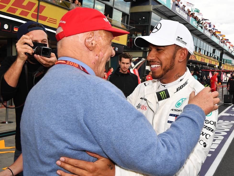Lewis Hamilton, Niki Lauda