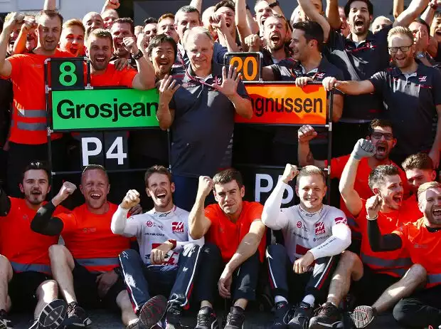 Romain Grosjean, Kevin Magnussen Titel-Bild zur News: Romain Grosjean, Kevin Magnussen