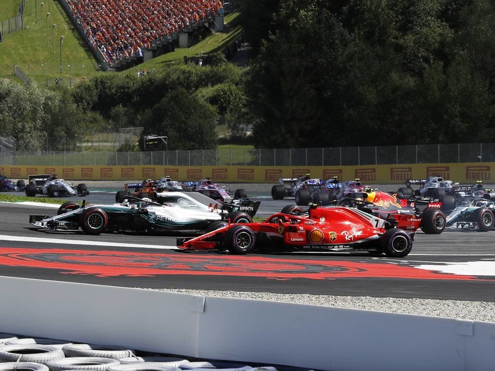 Lewis Hamilton, Kimi Räikkönen