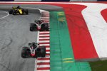 Romain Grosjean (Haas), Kevin Magnussen (Haas) und Nico Hülkenberg (Renault) 