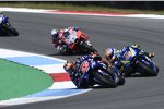 Maverick Vinales vor Alex Rins 