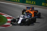 Sergei Sirotkin (Williams) und Stoffel Vandoorne (McLaren) 