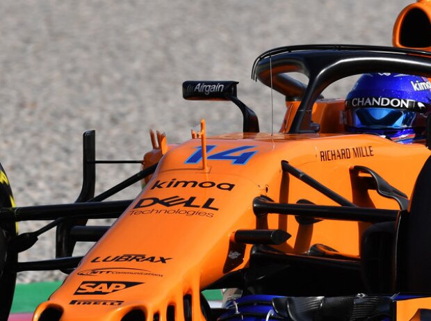 Pitotrohr von Fernando Alonso Pitotrohr von Fernando Alonso
