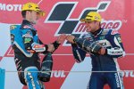 Aron Canet (Estrella Galicia) und Jorge Martin () 