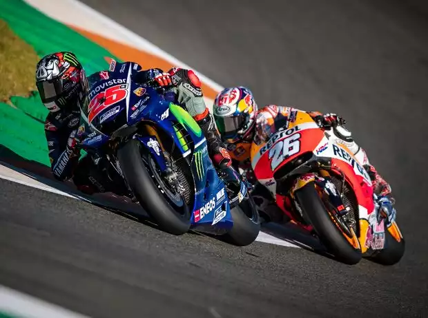 Maverick Vinales, Daniel Pedrosa Titel-Bild zur News: Maverick Vinales, Daniel Pedrosa