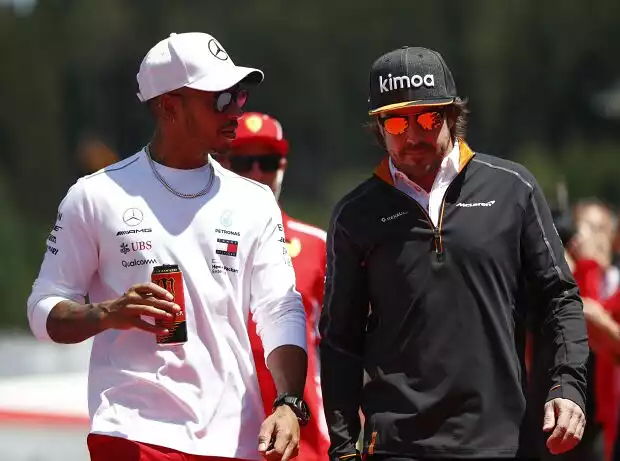 Lewis Hamilton, Fernando Alonso Titel-Bild zur News: Lewis Hamilton, Fernando Alonso