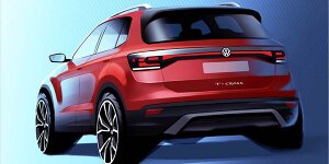 VW T-Cross 2019: Erstes offizielles Bild