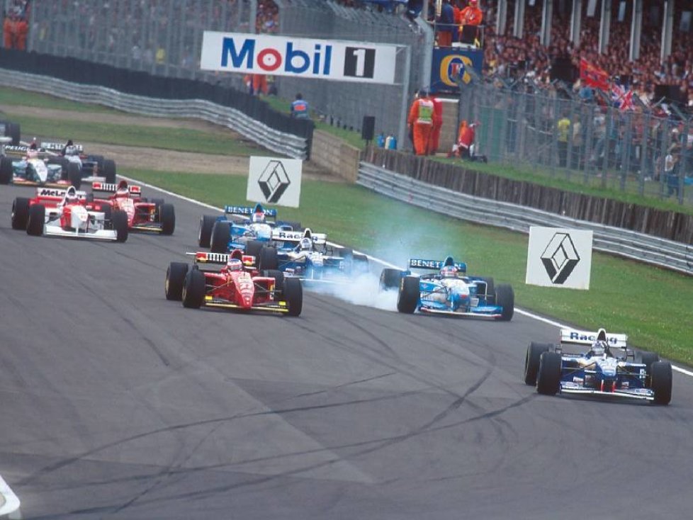 Start, Silverstone, 1995